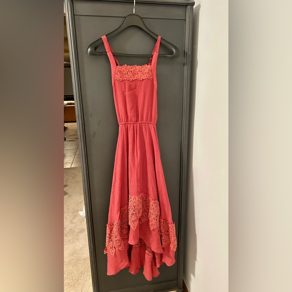 Girls Joyfolie Mia Joy Maxi Dress with Lace Detail